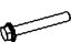 Mopar 6509493AA Spring Bolt, Rear
