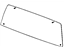 Mopar 55277407AA Back Glass, Rear