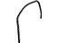 Mopar 5074152AD Weatherstrip, Front Door