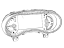 Mopar 68302780AC Cluster Instrument Panel Includes Lens And Visor