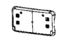 Mopar 68288489AA Bracket Kit License Plate