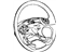 Mopar 1AG241DVAA Steering Wheel