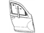 Mopar 5288837AG Applique B Pillar Front Door