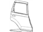 Mopar RV18WB7AA Molding Rear Door