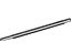 Mopar 5076859AJ Belt Weatherstrip, Rear Driver Side