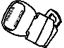 Mopar 5KC521D1AC Seat Belt Buckle Half Single Buckle