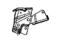 Mopar 68382528AA Release Cable Bracket