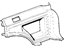 Mopar 5EG02RT6AC Panel Quarter Trim