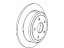 Mopar 68249592AA Rotor Brake Rear