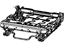 Mopar 68088776AA Seat Frame, Front Passenger Side