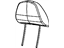 Mopar 1RX16DW1AA Headrest Front