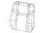 Mopar 5XZ48DX9AA Cover Front Seat Back