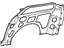 Mopar 4860720AC Panel Quarter Inner