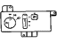 Mopar 56009212 Switch, Pod, Headlamp/Rear Fog Lamp/Headlamp Leveling (Left)