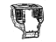 Mopar 6EZ155X9AE Center Bezel, Black