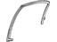 Mopar 4783687AH Weatherstrip Rear Door Glass Running