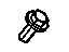 Mopar 6102400AA Transmission Mount Bolt, Upper Driver Side