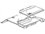 Mopar 1JY041DVAA Lid Load Floor Includes Loop