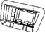 Mopar 68051926AA Bracket Kit Blind Spot Detection