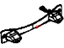 Mopar 68213436AB Bracket License Plate