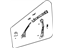 Mopar 68002030AB Reinforcement Package Bode Side Aperture Front C - Frame