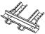 Mopar 68259304AA Crossmember Rear Floor