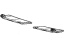 Mopar 1YA61LD7AD Sunvisor, Driver Side