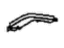 Mopar 68466090AA Center Molding, Middle