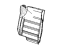 Mopar 6CT30NX8AA Cover Rear Seat Back Right