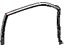 Mopar 68040038AB Running Front Door Glass