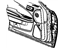 Mopar 68040044AD Weatherstrip Front Door Mounted