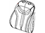 Mopar 5LH72DW1AA Cover Front Seat Back