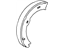 Mopar 68026168AA Parking Brake Shoes, Rear