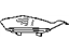 Mopar 5104270AA Speaker Cover, Passenger Side