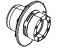 Mopar 68450867AA Hub And Bearing Brake Rear