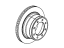 Mopar 68290077AA Rotor Brake Rear