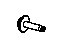 Mopar 68046823AA Radiator Screw