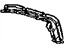 Mopar 5027377AD Front Crossmember, Rear