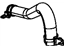 Mopar 52014740AG Hose Heater Return