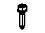 Mopar 6509767AA Muffler W/Tpipe Bolt, Rear