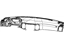 Mopar 1DE841DVAD Panel Instrument Upper Includes: Left Outer Duct