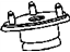 Mopar 52013484AC Mount Shock Upper