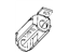 Mopar 68068159AA Bracket Tow Hook