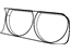Mopar 68051526AA Headlamp Bezel, Front Passenger Side