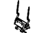 Mopar 68100782AA Hinge & Bracket, Rear