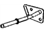 Mopar 68066381AA Rod Exhaust Pipe Support
