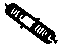 Mopar 68027617AA Stud Double Ended Short