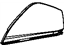 Mopar 5HU58XDVAM End Cap, Gray, Passenger Side