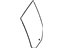 Mopar 5155450AB Glass Rear Door