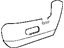 Mopar RA711C3AA Cushion Shield, Mist Gray
